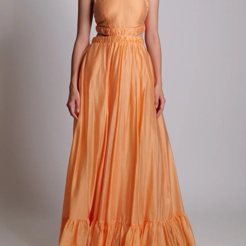 Sabina Musayev Sz. S- Worn Once! Gorgeous For Summer Weddings!